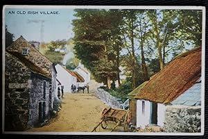 Irish Village 1942 Postcard