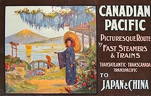 Original Vintage Poster - Canadian Pacific to Japan and China