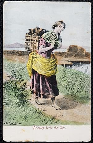 John Carey Irish Artist 1861-1943 Postcard