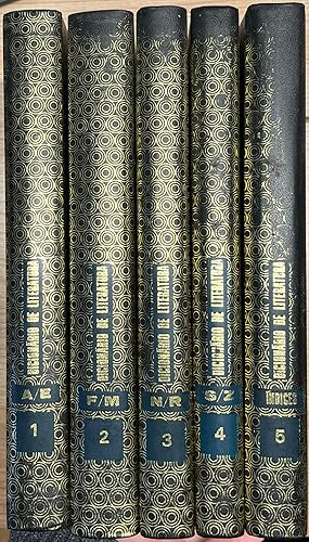 5 volumes, Portugese, 1983, Literature | Dicionário de Literatura, Porto, Figueirinhas, 5 vols.