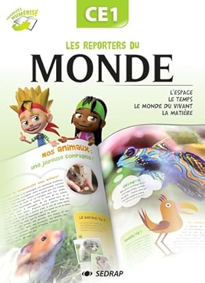 REPORTERS DU MONDE CE1 - MANUEL - Collectif