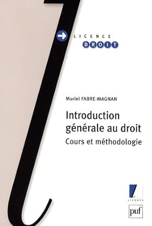 Introduction g n rale au droit - Muriel Fabre-Magnan