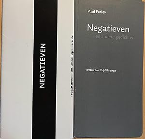 Private press, bibliophilia 2006 | Negatieven, vertalingen van gedichten van Paul Farley vertaald...