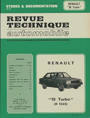 Renault 18 turbo - Collectif