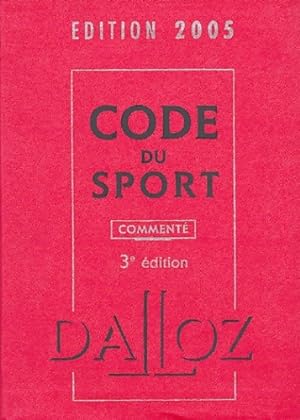 Code du sport - Nathalie Bourzat