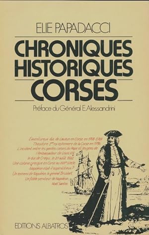 Chroniques historiques corses - ?lie Papadacci