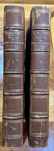 Histoire Des Idées Littéraires En France Au XIX Siècle, quatrième édition « TRÈS AUGMENTÉE ET CON...