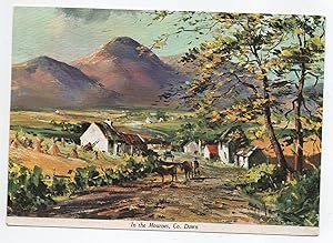 Co. Down The Mournes Painting Postcard