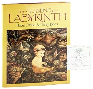 The Goblins of Labyrinth [Bookplate Signed by Froud tipped in]