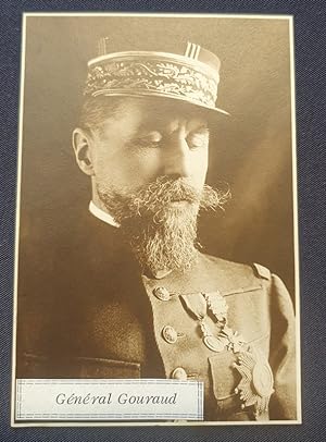 Photographie autographe signée du Général Gouraud - 1929