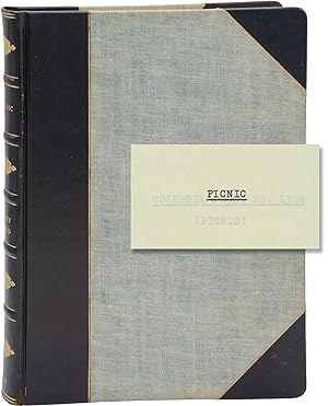 Picnic (Original screenplay for the 1955 film, presentation copy belonging to producer Jerry Wald)