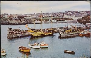 Hispaniola Padstow Cornwall 1967 Postcard