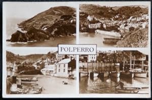 Polperro Vintage1948 Postcard