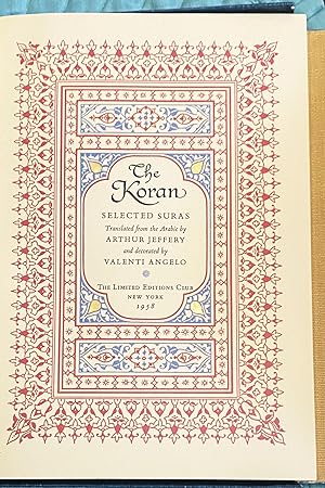 The Koran, Selected Suras