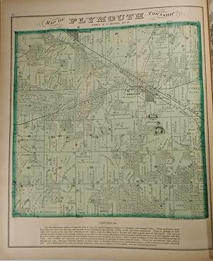 Map of Plymouth Township, Wisconsin