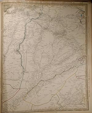 Map of the Panjab with Part of Afghanistan, Kashmeer, Sinde &c