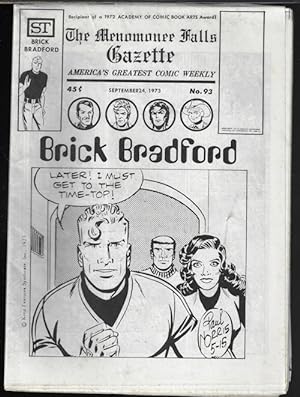 THE MENOMONEE FALLS GAZETTE #93, September, Sept. 24, 1973 (Flash Gordon, Brick Bradford, James B...