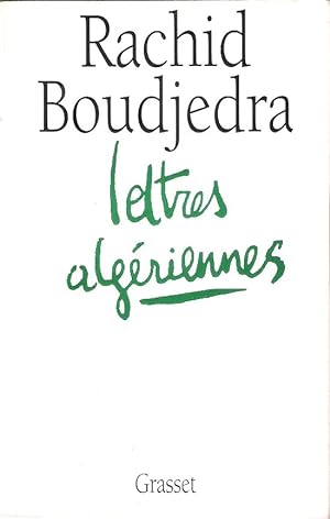Lettres Algériennes