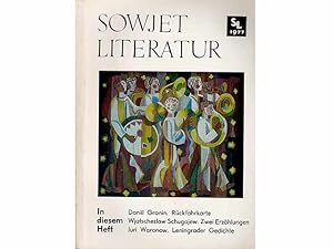 Sammlung Sowjetliteratur". 6 Titel (11 Hefte). 1.) Jahrgang 1972: Hefte 3 und 12. 2.) Jahrgang 1...