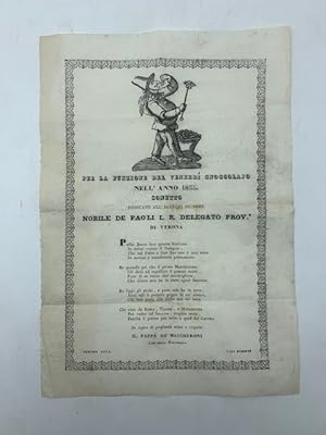 Per la funzione del venerdi' gnoccolajo nell'anno 1835. Sonetto dedicato all'egregio signore nobi...