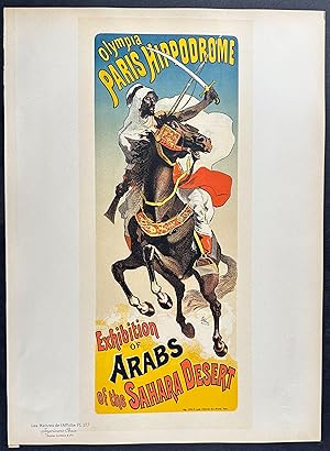 Exhibition d'Arabes du Sahara