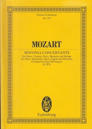 Sinfonia Concertante for Wind in E flat, K297b - Study Score