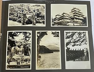 1930s TRIP to JAPAN SCRAPBOOK/PHOTO ALBUM