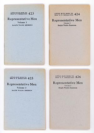 Representative Men. Complete in 4 Volumes [Little Blue Books Nos. 423, 424, 425, 426]
