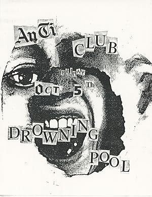 Flyer for a Show at Anticlub