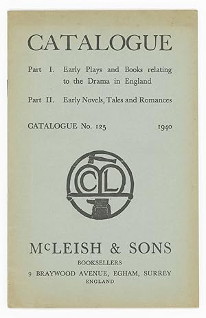 Catalogue No. 125