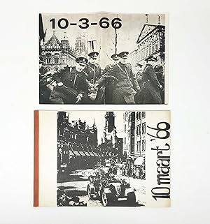 10 Maart '66 [With Politieoptreden 10-3-66 Exhibition Poster]