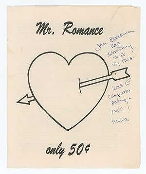 Mr. Romance Only 50¢