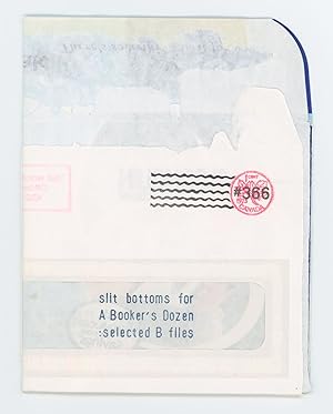 Slit bottoms for a booker's dozen selected b files. 1 Cent #366