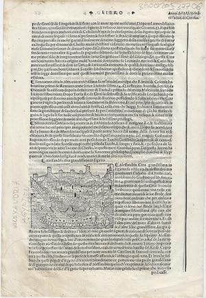 1535 - Leaf from the Supplementum Supplementi de le Chroniche (Suppliementum Supplements to the C...