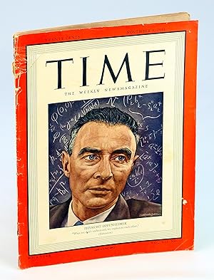 Time, The Weekly Newsmagazine [Magazine], November 8, 1948 - J. Robert Oppenheimer Cover Portrait