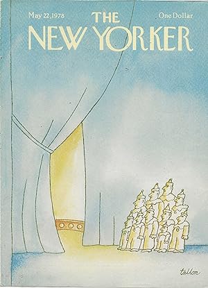 The New Yorker May 22, 1978 Robert Tallon FRONT COVER ONLY