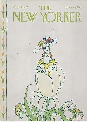 The New Yorker May 29, 1978 William Steig FRONT COVER ONLY