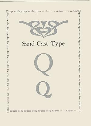 Sand Cast Type (First Edition)