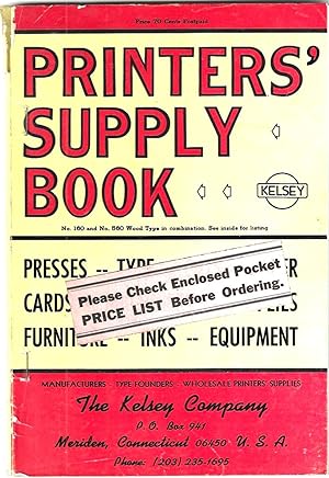 Printers' Supply Book
