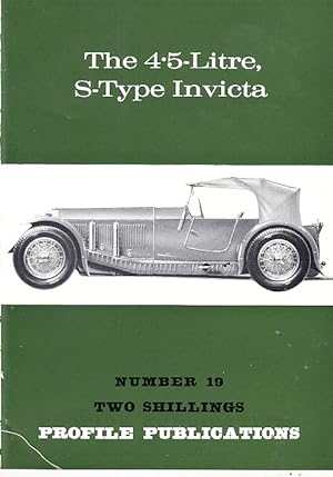 Profile Publications No.19 The 4.5 Litre S-Type Invicta