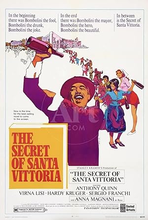 The Secret of Santa Vittoria One Sheet Movie Poster