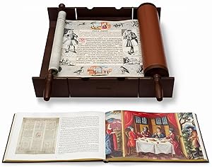 [FACSIMILE WITH COMMENTARY] THE ESTHER SCROLL. DIE ESTHERROLLE. LE ROULEAU D'ESTHER. THE ESTHER S...