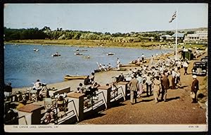 Sandown Canoe Lake 1954 Postcard