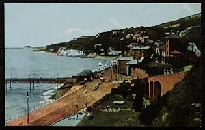 Ventnor Pier Vintage Postcard