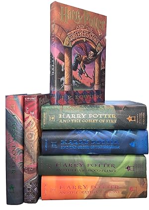 Harry Potter - Complete Set All 7 Volumes; First US Editions/First Printings!