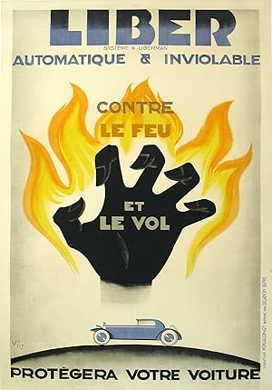 Original Vintage Poster - Liber Automatique & Inviolable