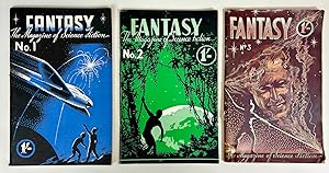 FANTASY: THE MAGAZINE OF SCIENCE FICTION. (Three issues, all published)