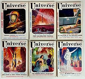 UNIVERSE SCIENCE FICTION. (Ten issues, all published)