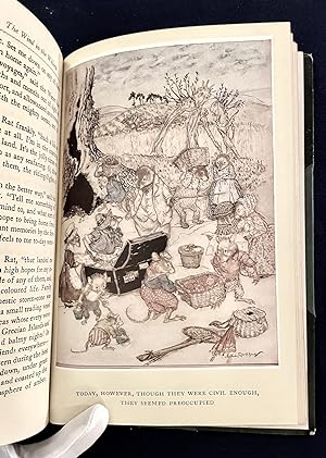 THE WIND IN THE WILLOWS; Illustrated by Arthur Rackham
