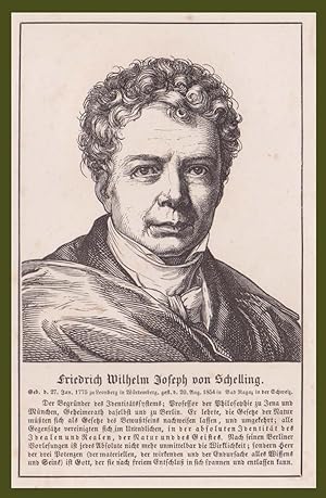 Friedrich Wilhelm Joseph Von Schelling filosofo Leonberg Bad Ragaz 1857 Wigand